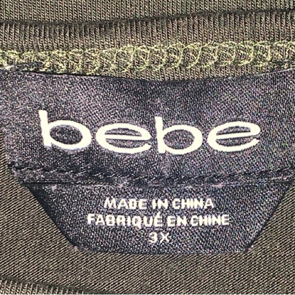 Bebe Short Sleeve Embellished Tee - Picture 5 of 7